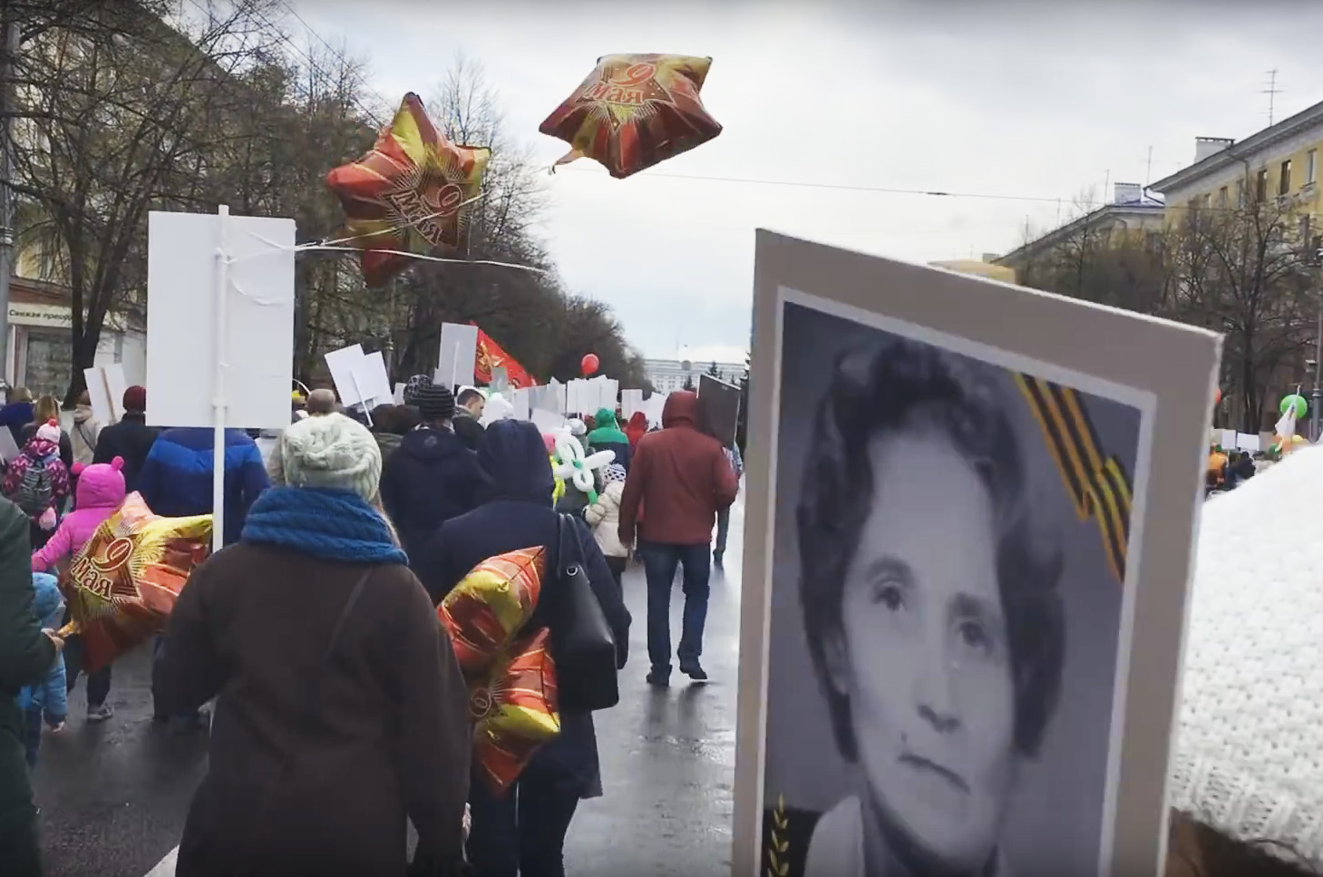 В рядах Бессмертного полка