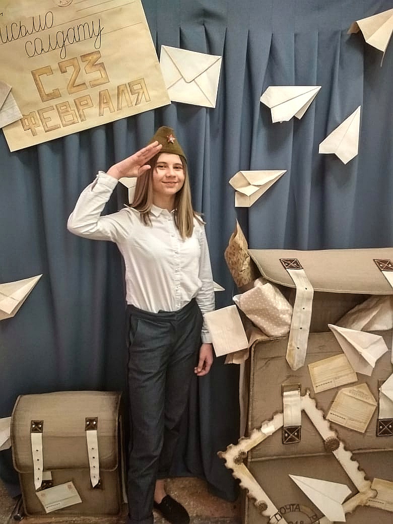 Ксения Попова, ученица 7Г класса