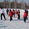 Хоккей с мячом в валенках