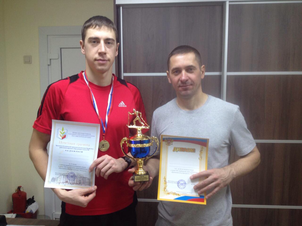 К победам вас спорт всегда приведёт