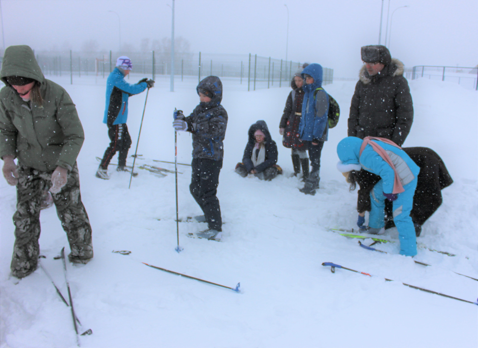 Лыжная эстафета