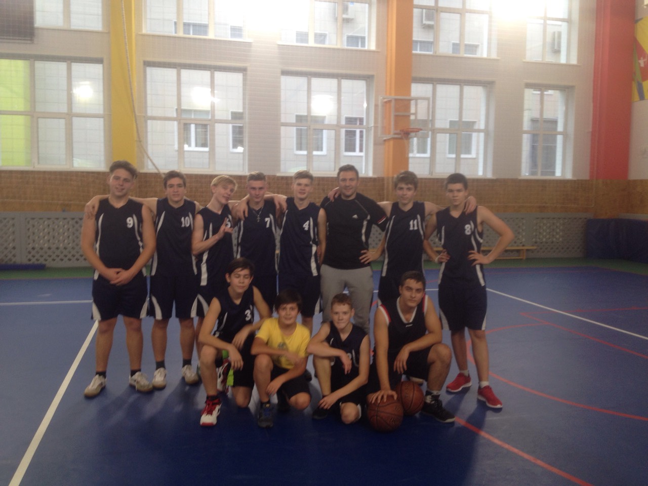 Победа баскетболистов