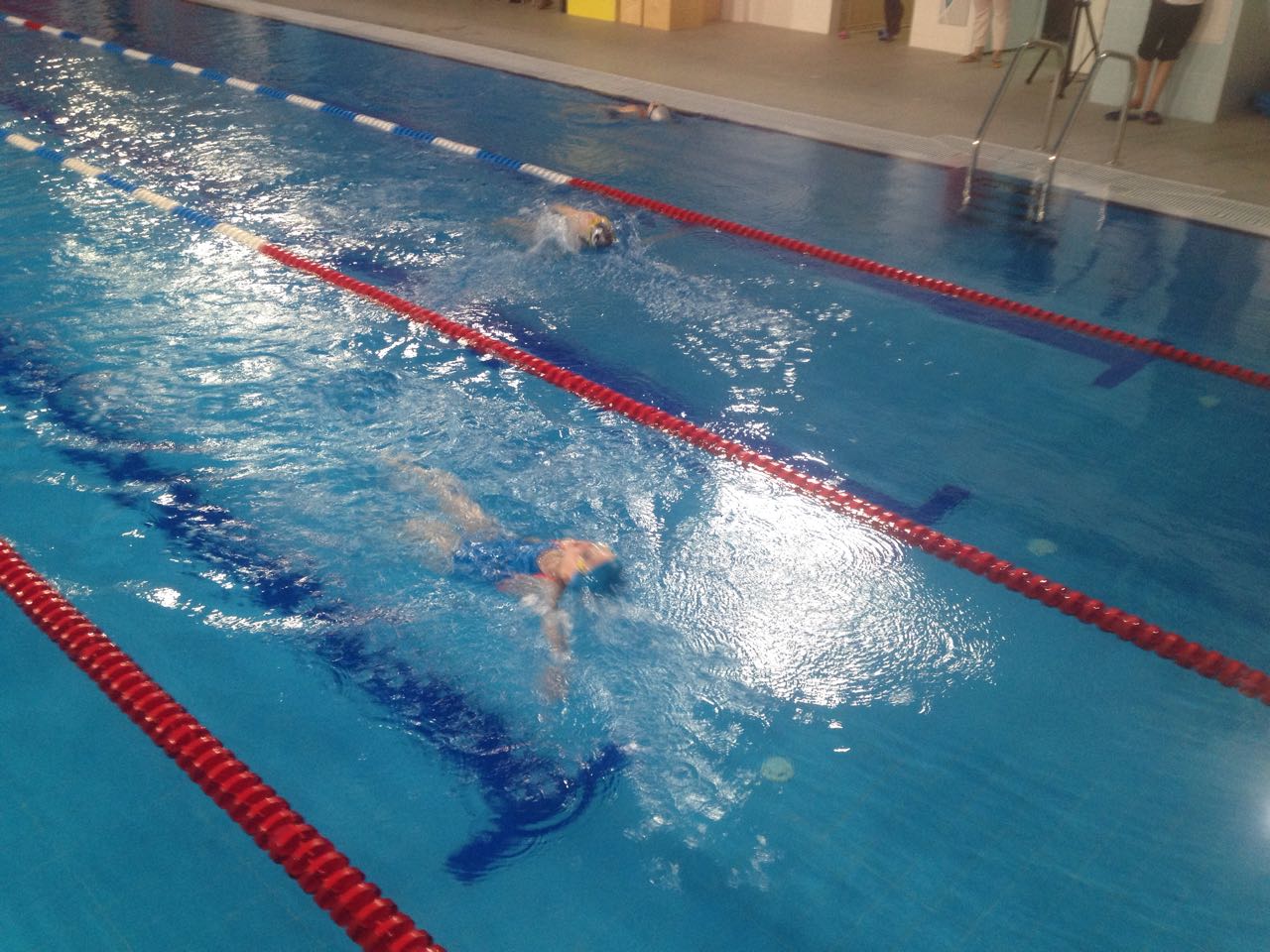 Первое соревнование маленьких спортсменов 