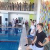Городские соревнования по плаванию.