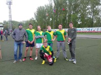 Наши на футбатле KFS